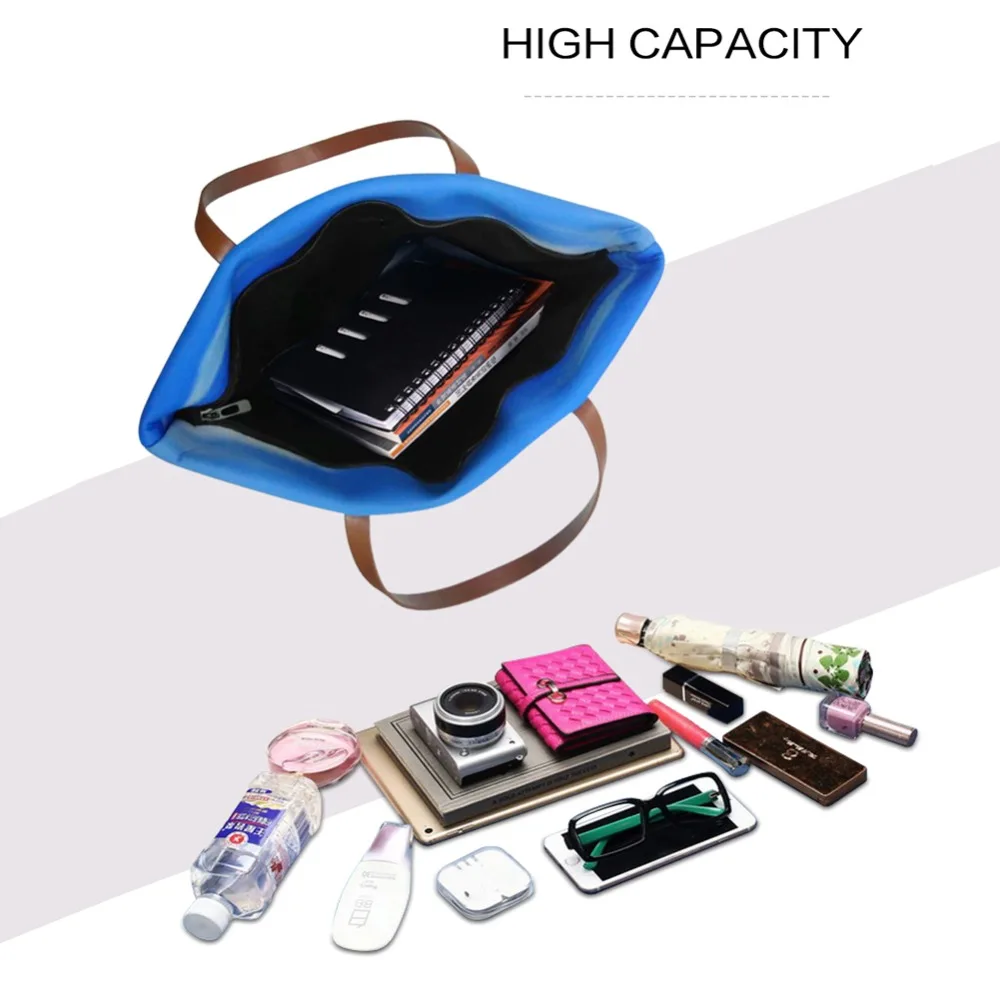 Handbag for Women 2019 Eoprene Bags Shoulder Bag Beach Bag Yoga Dancing Print Pattern Design Tote Bolso