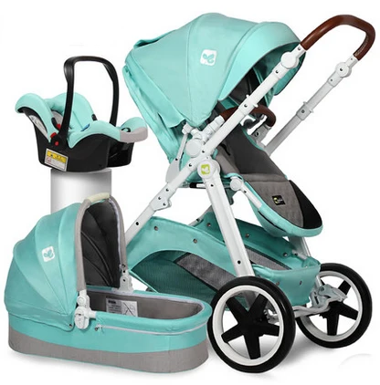 CoolBabay/детская коляска CoolBaby, можно лежать на колесиках для ноутбука,, 3 в 1 - Цвет: 10