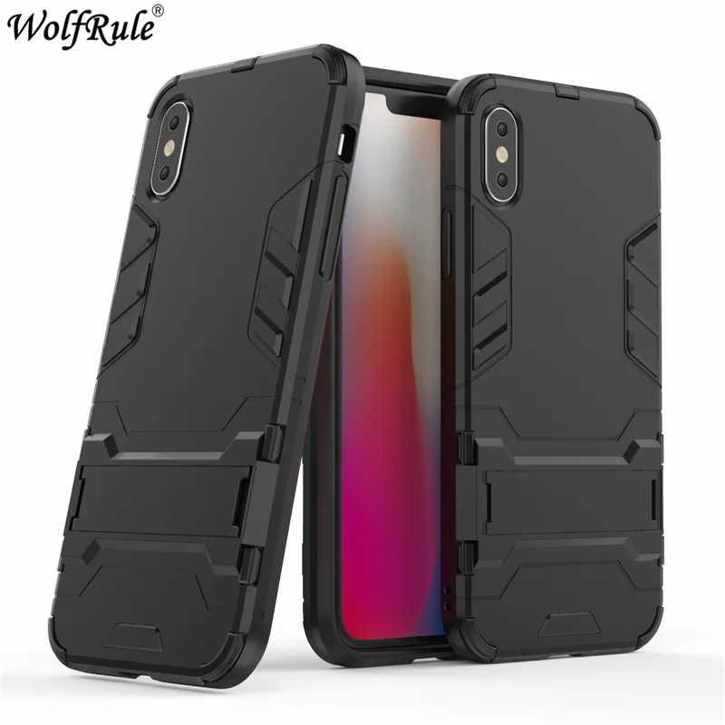 Чехол для iPhone XS 5 8 &quot силиконовый резиновый чехол с роботом Твердый телефона Celular