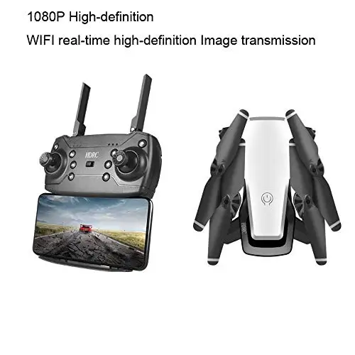 Дрон Hengfuntong Elec WiFi FPV с камерой 1080P складной Радиоуправляемый квадрокоптер