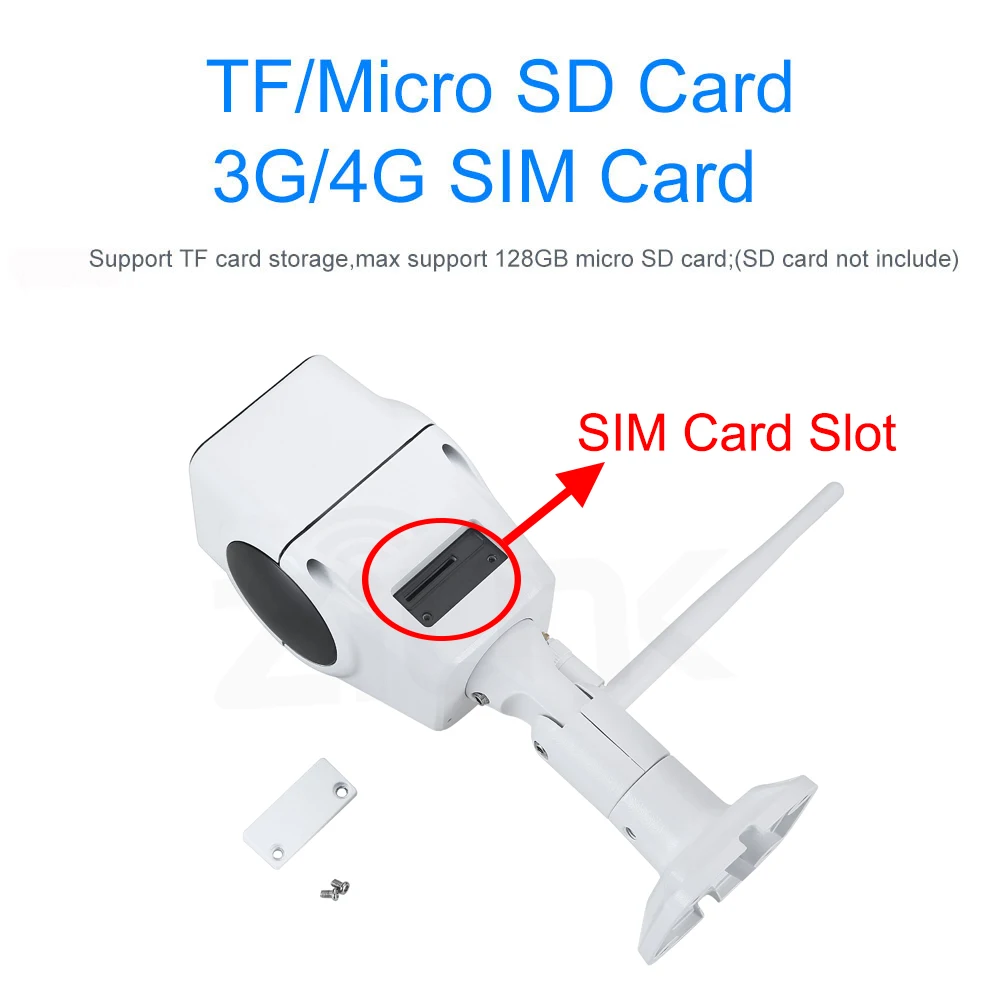 Ip-камера, WiFI, 1080 P, 720 P, HD, Sim карта, 4G, 3G, GSM, цилиндрическая камера, уличная, беспроводная, для видеонаблюдения, CCTV, Onvif, P2P, SD карта