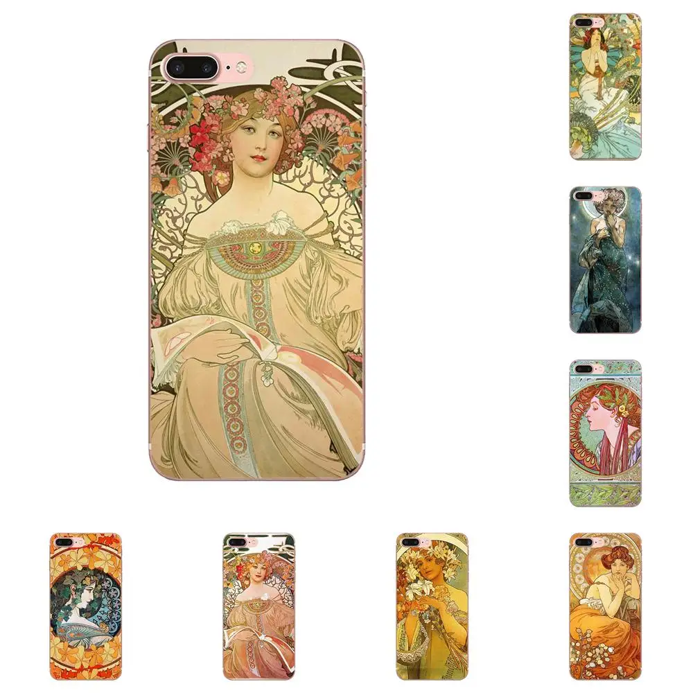 

TPU New Style Unique Alphonse Mucha For Galaxy Alpha Core Note 2 3 4 S2 A10 A20 A20E A30 A40 A50 A60 A70 M10 M20 M30