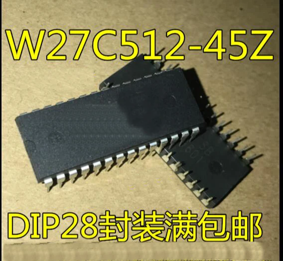 5 шт. Φ 27C512 DIP-28 | Электроника