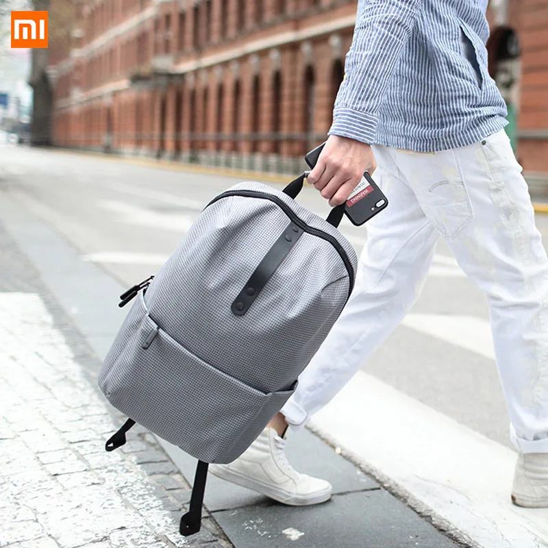 Оригинальный рюкзак Xiaomi для школы 14 15 6 дюймов мужчин и женщин походный костюм