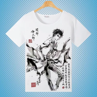Новинка футболка Steins Gate 0 косплей аниме костюм Топы унисекс|Футболки| |