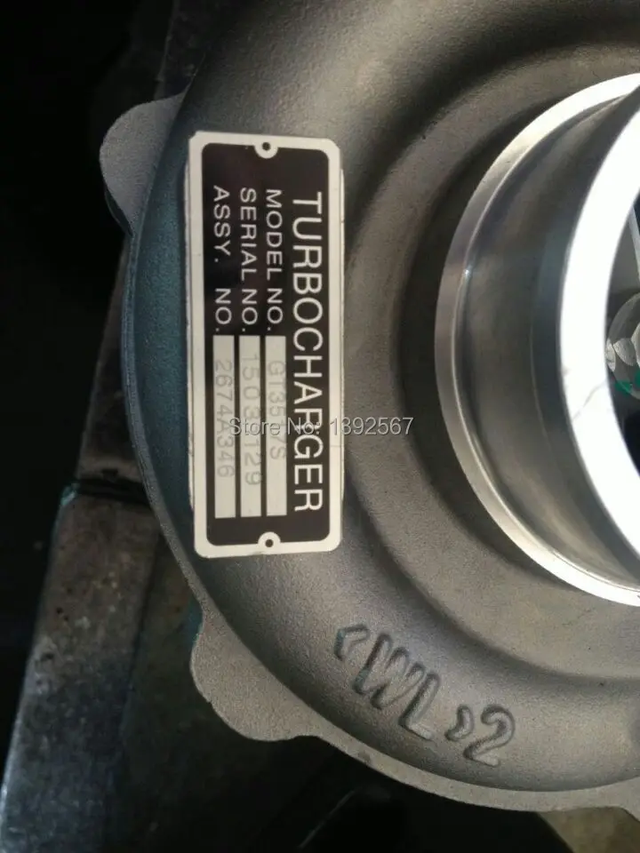 GT3571S 2674A346 TURBO 709942-0005 для сельского хозяйства