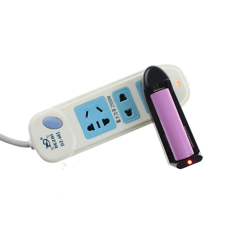 1 шт. Retai EU US Plug 18650 14500 16430 одно интеллектуальное Универсальное зарядное устройство
