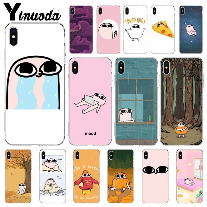 Мягкий силиконовый прозрачный чехол Yinuoda ketnipz из ТПУ для Apple iPhone 8 7 6 6S Plus X XS MAX 5 5S SE XR