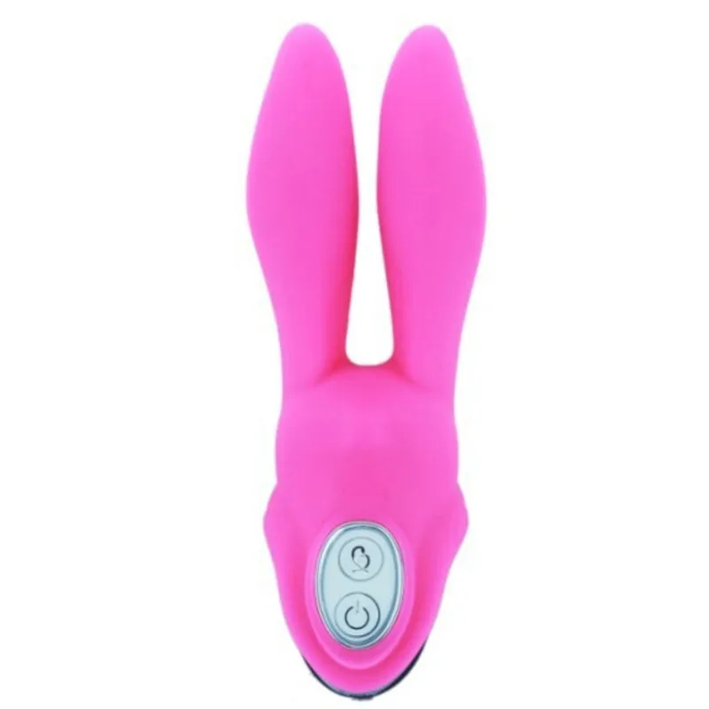 Waterproof Multi Function Simulation G Spot Double Rabbit Ears