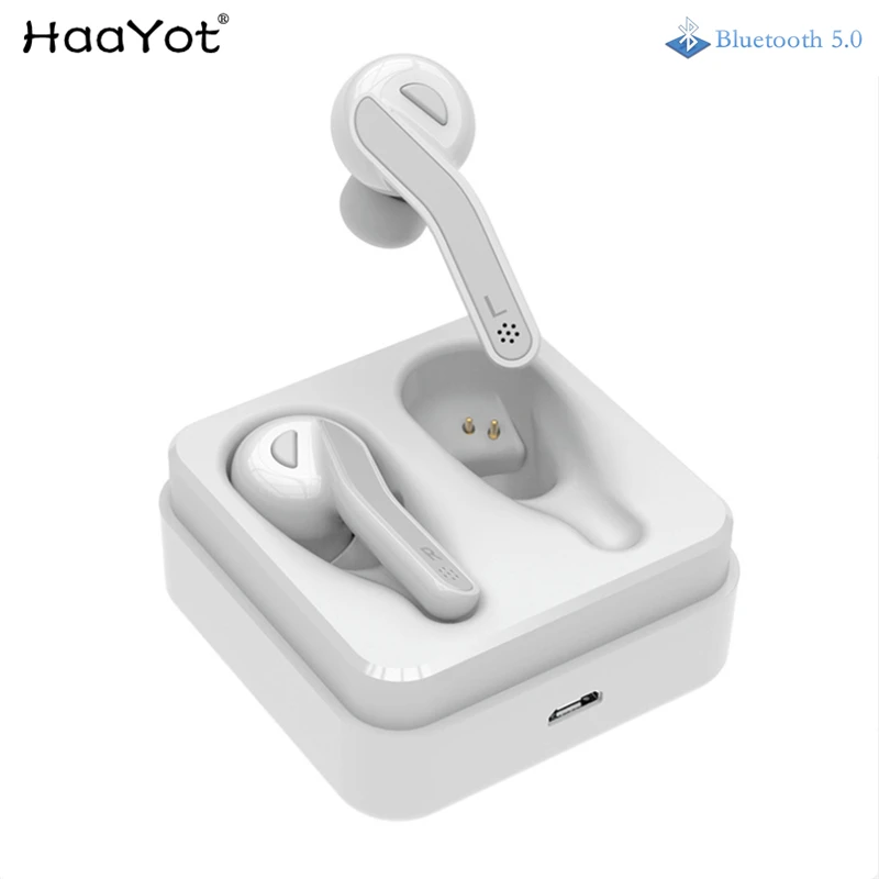 HAAYOT Bluetooth наушники V5.0 EDR стерео звук Беспроводной Встроенный микрофон телефонные