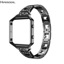HIPERDEAL стальной ремешок для часов с металлической рамкой дом 2 в 1 сменный ремешок для Fitbit Blaze smart fitness QIY20 D3S