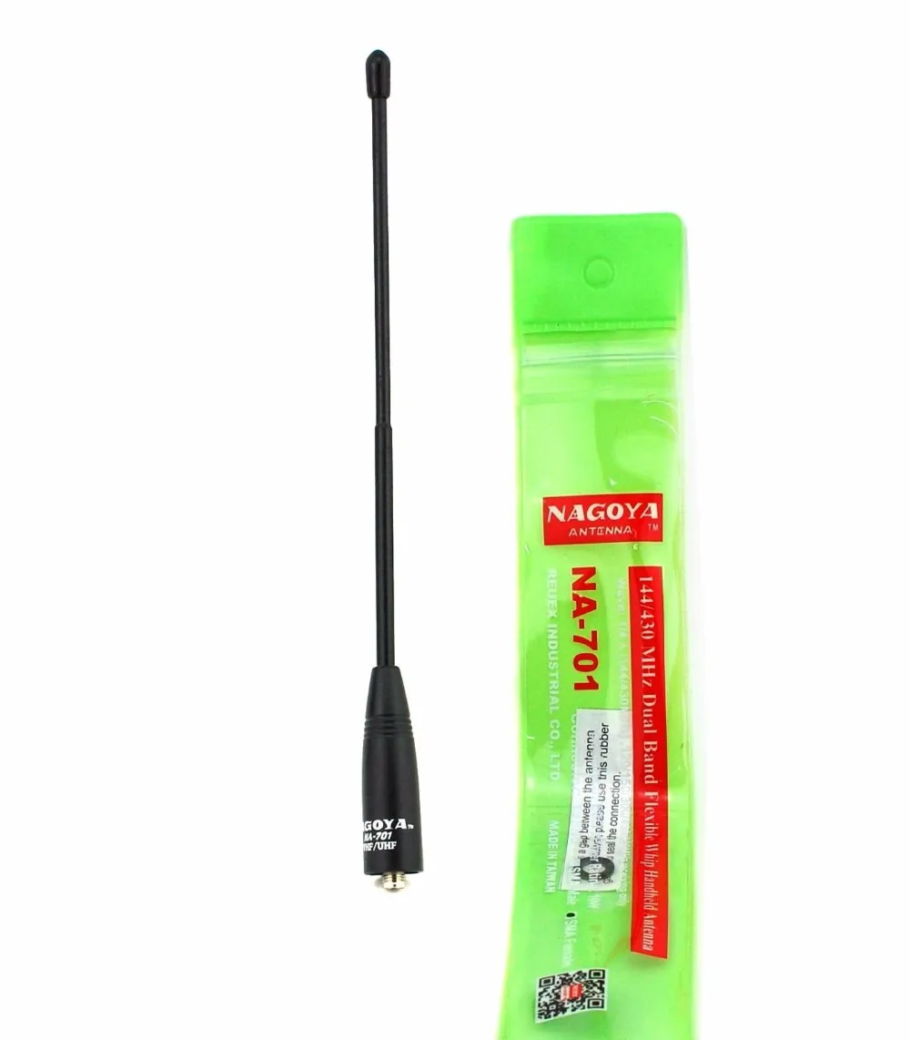

Original Nagoya NA-701 SMA-Female Dual Band 10W Antenna For UV-5R 888s H777 HYT BAOFENG PX-777 PX-888 TG-UV2 Walkie Talkie