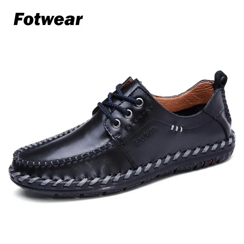 

Men Great leather shoes Men casual shoes feature genuine hand-sewn construction Provide ultra-soft and enduring all-day comfort