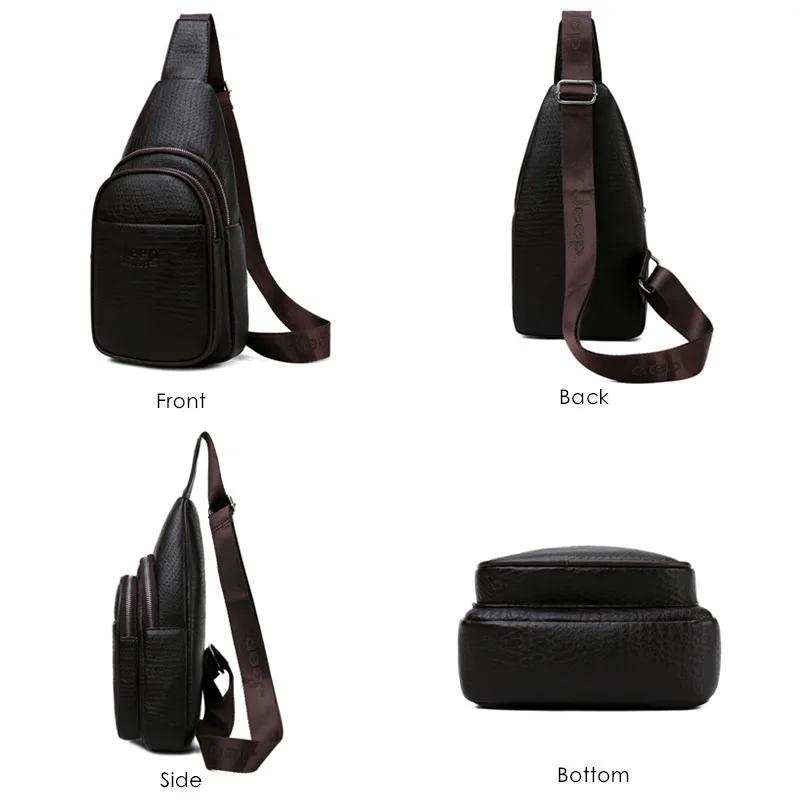 جيب BULUO الرجال Crossbody أكياس عالية الجودة جلدية حقيبة صدر للرجال للشباب رجل الأزياء عارضة الذكور حقائب بحمالات حقيبة كتفية للسفر جيب BULUO الرجال Crossbody أكياس عالية الجودة جلدية حقيبة صدر للرجال للشباب رجل الأزياء عارضة الذكور حقائب بحمالات حقيبة كتفية للسفر