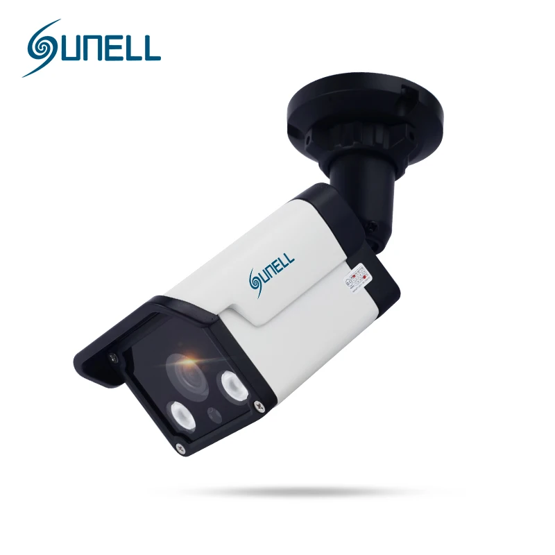 

Sunell 4MP HD Network IP Mini Bullet Camera Multiple Language DC12V / POE HD Fixed 3.6mm Lens Motion Detection Heater Built-in