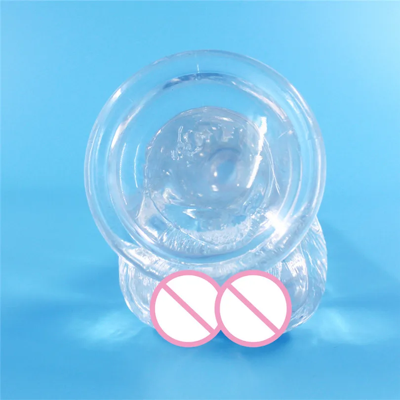 Sex Toy Dildos Clear Color Female Massager Body TPE Dildo Suction Cup Masturbator Massager Vagina Adult Sex Toy (9)