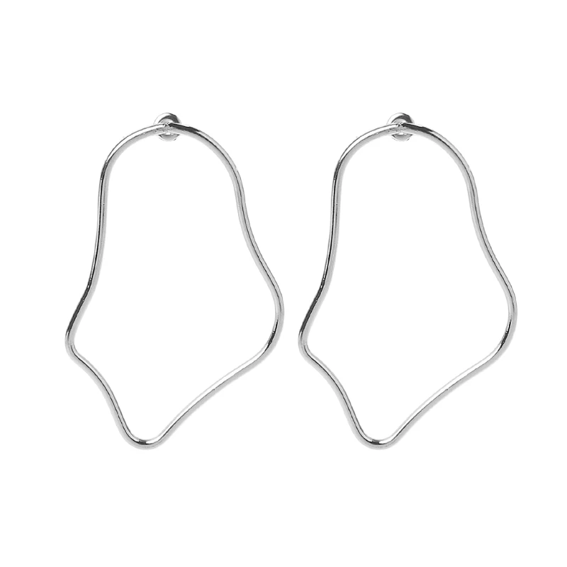 

1 Pair Geometric Irregular Abstract Face Shape Drop Hook Earrings For Women Drop Ship W2952001