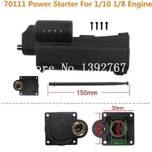 

HSP 70111 Power Starter Drill Holder Plate 11011 For Vertex 16 18 Sh 21 Nitro Engine Rotor Starter DePartida Eletrico