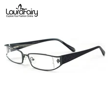 Laura Fairy, Женские оправы для очков, украшение из страз, ацетат, весенние дужки, оптические очки, оправа oculos de grau feminino 7111