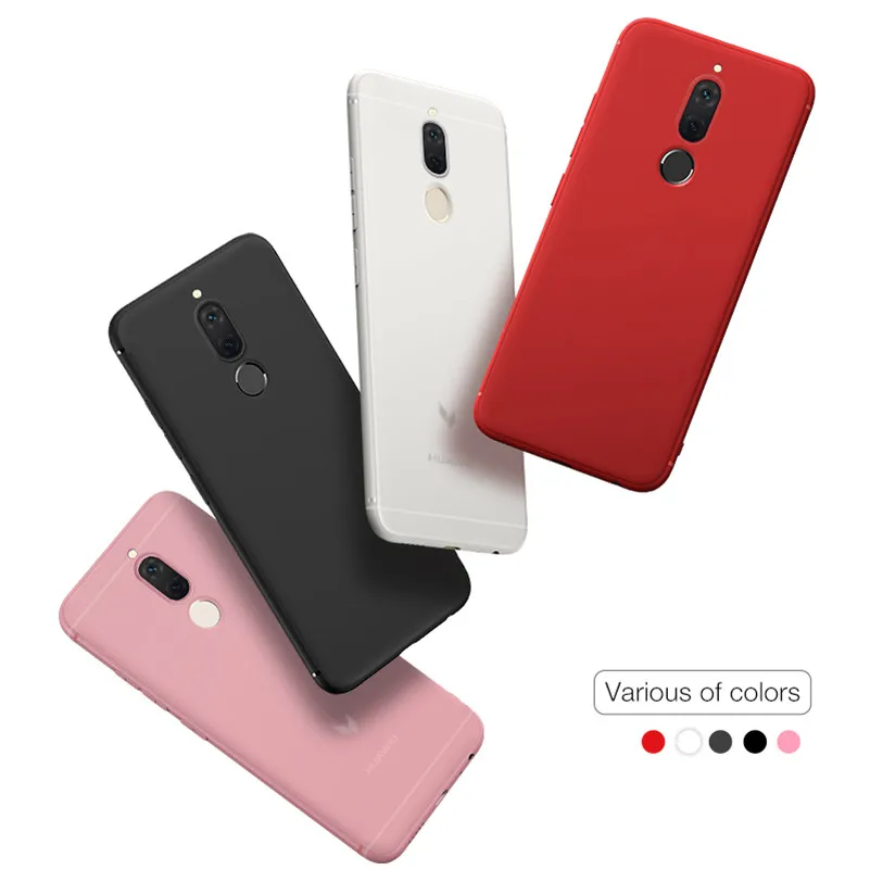 Матовый чехол из ТПУ для Huawei Y6 Prime 2018 Y5 P20 P10 Plus Mate 10 Lite Honor 9 7C 7A Pro 7X 8X P умные мягкие