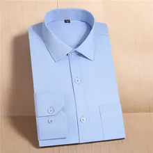 Для мужчин, 7 цветов, футболка с длинными рукавами Рубашка в полоску Тонкий дизайн Осень Для мужчин рубашки больших Размеры 5XL