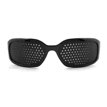 Черные солнцезащитные очки с отверстиями, защита от усталости, Уход За Зрением, микропористые очки, упражнения на глаза, зрение, улучшенные очки унисекс с защитой от близорукости