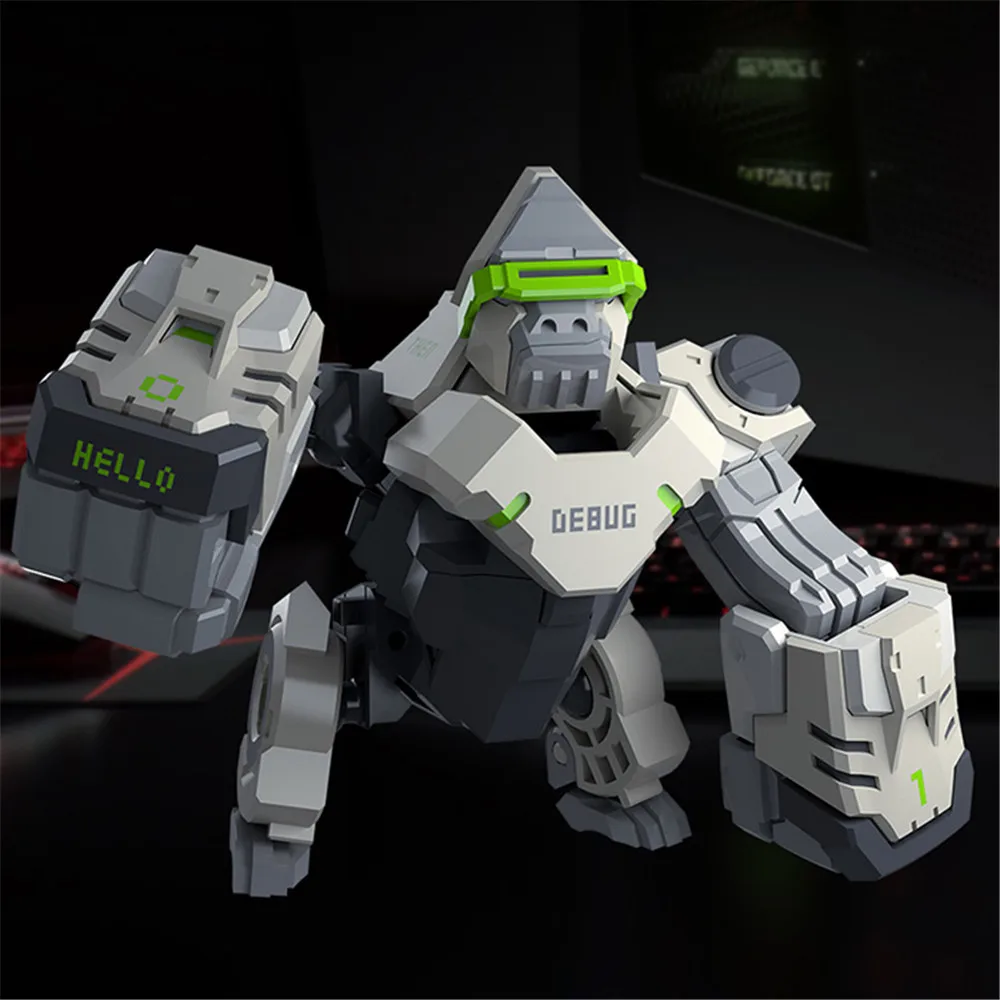 Youpin Программирование Ape игрушка ABS складные программисты сменные детские игрушки