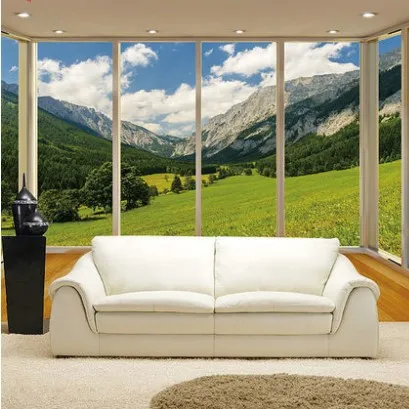 

Custom 3d photo wall paper Warm a large mural visually expand simple fashion living room bedroom TV mural wallpaper painting