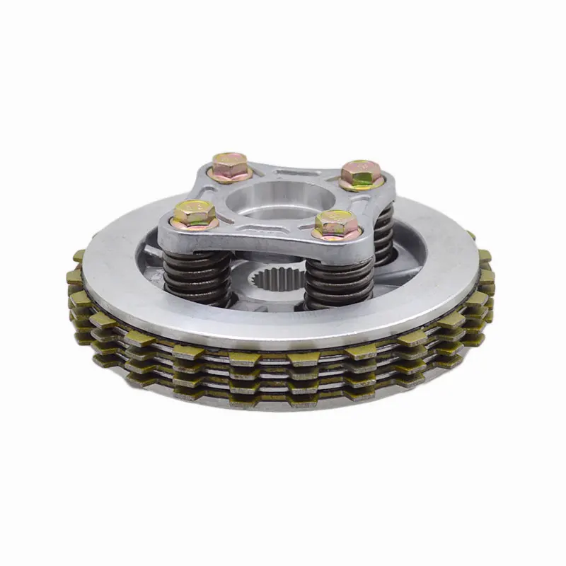 

Motorcycle Clutch Parts Drum Hub Assembly With Friction Pressure Plate For Honda KYY125 WH125-12 SDH125-13 CB125 KYY WH CB 125