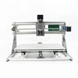 LY мини CNC маршрутизатор 1610/2418/3018 гравировальный станок Pcb фрезерный станок резьба по дереву машина с GRBL управлением и лазерной головкой