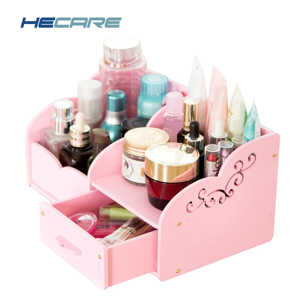 

Plastic DIY Storage Box Makeup Organizer Container Jewelry Case Handmade Assembly Storage Organizer for Cosmetics Sundries Case