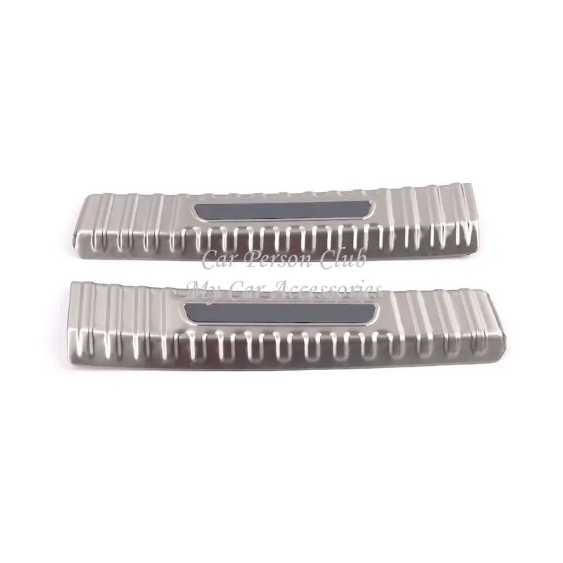 Задний бампер из нержавеющей стали защита для задней двери багажника педаль