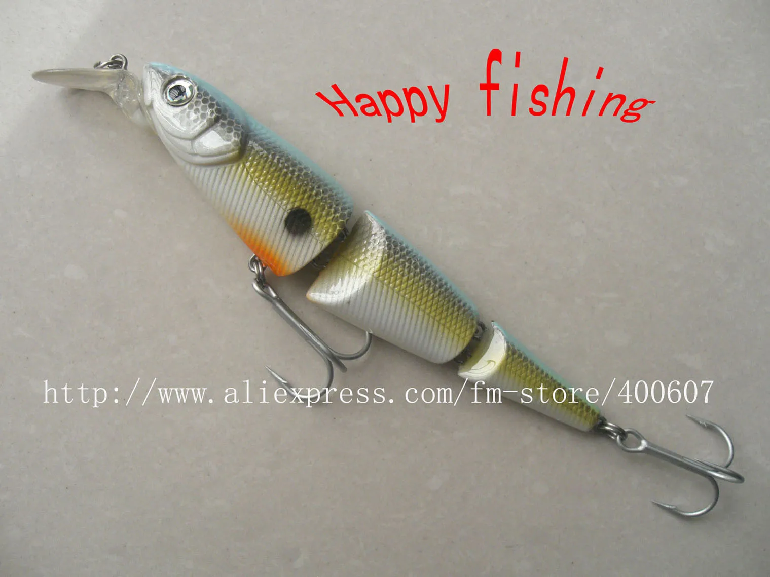 Japanese Style MS Slammer type 3 Sections Joint fishing bait Hard Lure