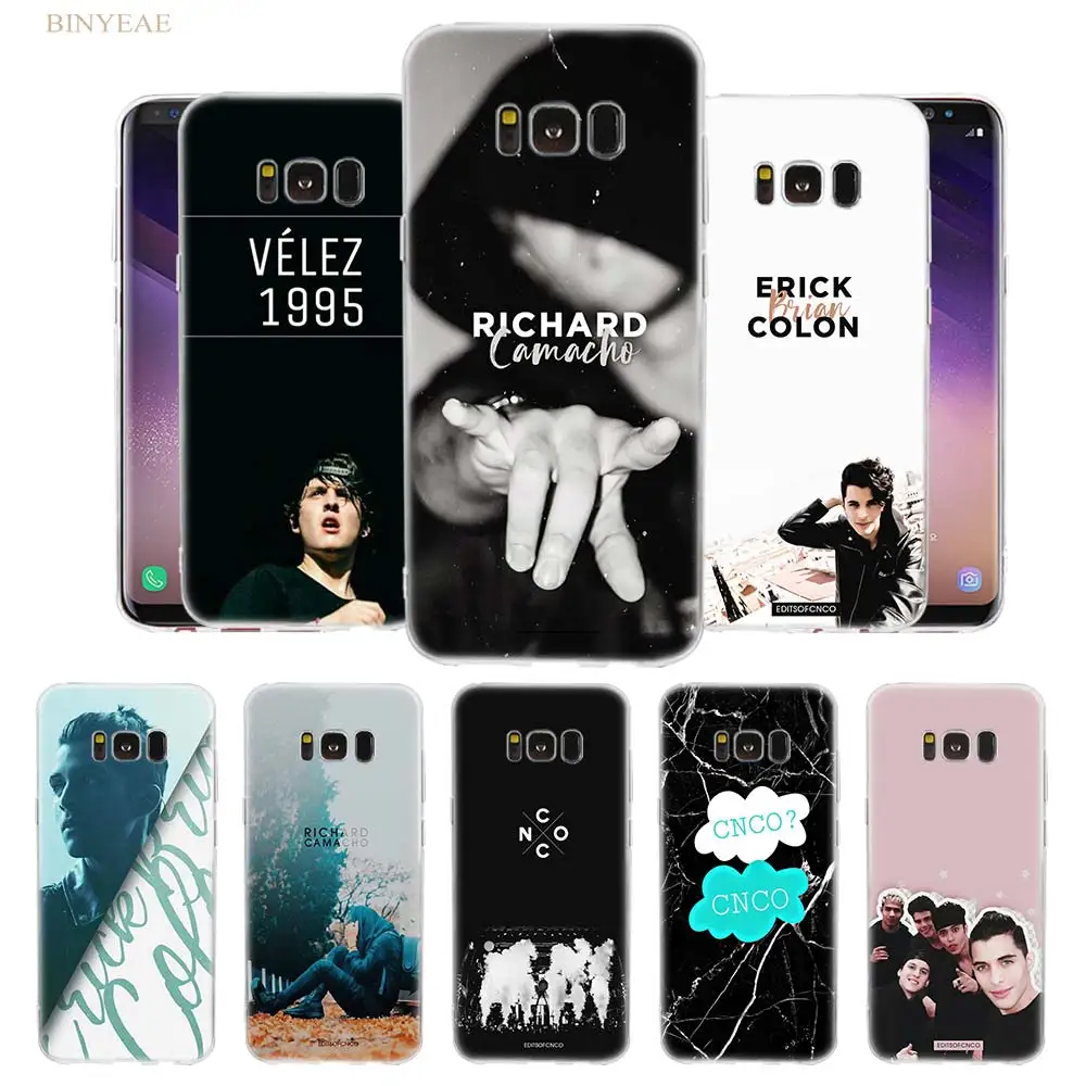 Case for Samsung Galaxy Note 8 9 S10e S10 5G S9 S8 Plus M10 M20 M30 S7 S6 Silicone Cover Capa Phone Shell Christopher Velez CNCO