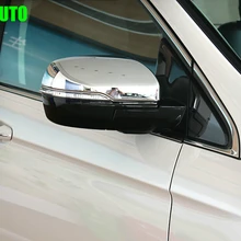 Корпус зеркала заднего вида, авто боковое зеркало крышка для Ford Edge, ABS хром, авто аксессуары