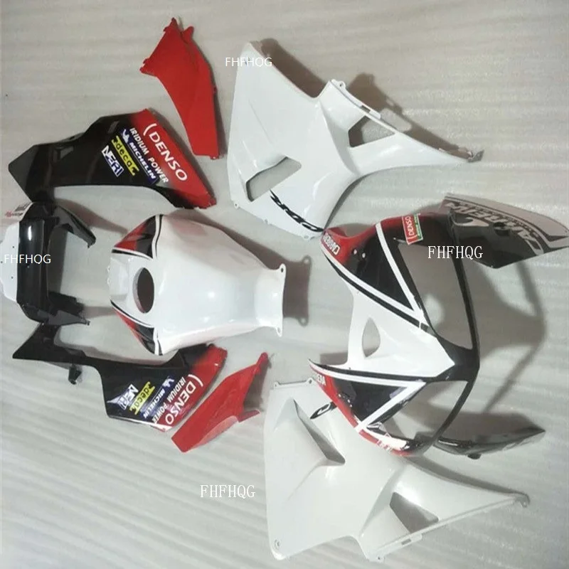 Nn-изготовленные на заказ мотоцикл обтекатель комплект Подходит для HONDA CBR600RR F5 05 06 CBR 600RR CBR 600 2005 2006 ABS черно белые обтекатели комплект