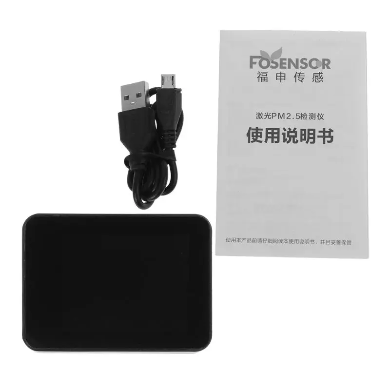 

Air Quality Tester Portable Laser PM2.5 Detector Smart Monitor For Home Office Car