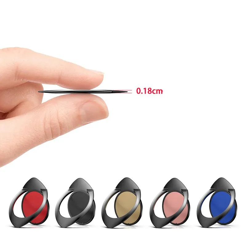 Magentic holder Fing ring 0.18CM Ultra-thin holder For iPhone XS Ipad Xiaomi Huawei Mate X Samsung alloy Mount Tablet Universal