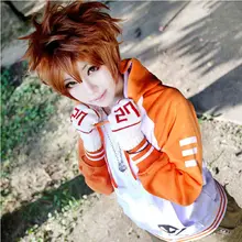Nuevo Anime Japonés Otoño Invierno Ropa Katekyo Hitman Reborn Sawada Tsunayoshi/Tsuna Cosplay Mujeres Hombres Sudadera Con Capucha Capa de la Chaqueta