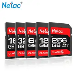 Netac камера; sd-карта 16 ГБ 32 64 128 256 Micro SDHC/SDXC карты памяти плюс OTG Card Reader флэш для Canon Nikon