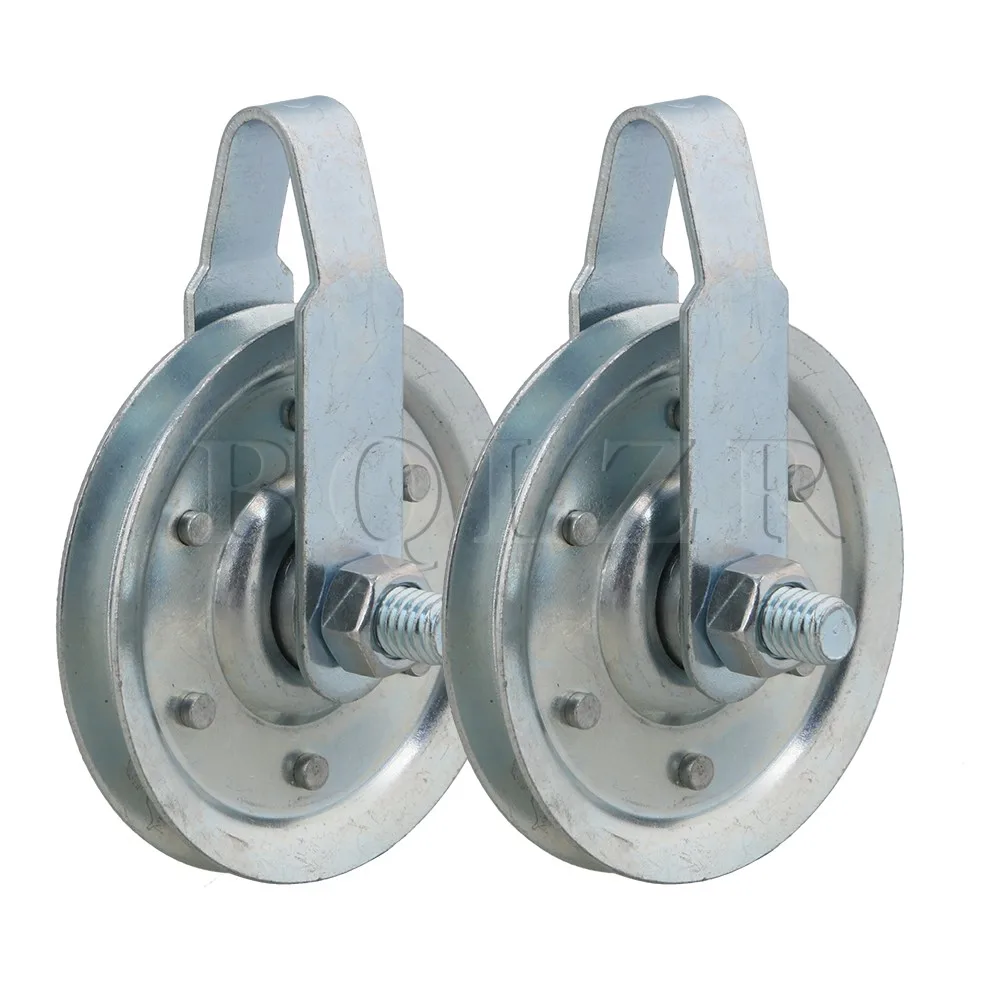 Us 12 13 7 Off 2x Alloy 3 Garage Door Pulley For Extension Spring Heavy Duty Bqlzr In Slides From Home Improvement On Aliexpress Com Alibaba