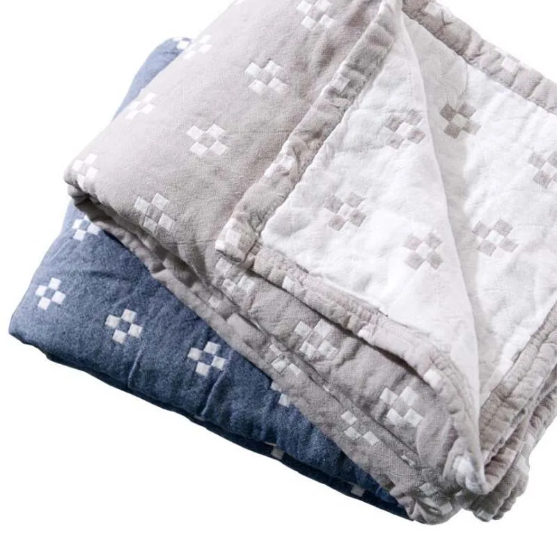 

Summer Cotton Four-Layer Gauze Muslin Towel Blanket for Nap Travel Bedding Soft Comfortable Sofa Mantas Cobertor Koc Bedspread