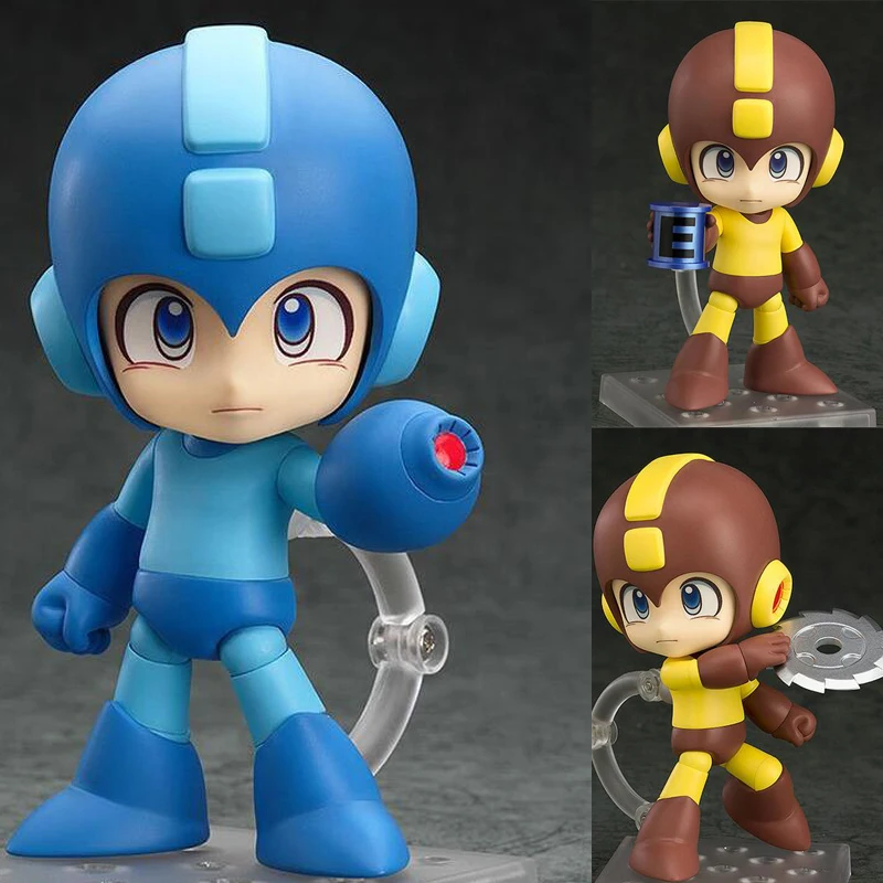 

New 1Pc 9cm Rockman Action Figure Nendoroid Megaman X Zero Figures 556b# Mega Man Model Toys Anime Rock man Doll