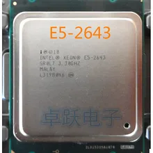 E5 2643 E5-2643 Intel Xeon 3,3 ГГц четырехъядерный 10 м кэш DDR3 1600 МГц FCLGA2011 TPD 130 Вт