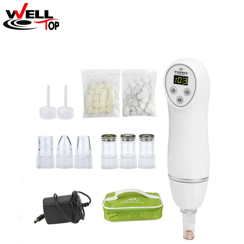 Massage Microdermabrasion Diamond Dermabrasion Removal Skin Blackhead Scar Acne Pore Peeling Machine Facial Care Beauty Device portable diamond microdermabrasion peeling machine microdermabrasion device skin care and beauty anti aging skin peeling device
