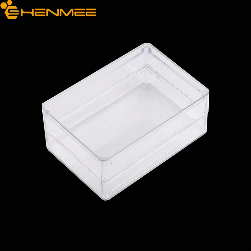 

2PCS 250g Beekeeping Tool Transparent Honey Box Honey Lattice Bees Produce Honey Bee Hive Box