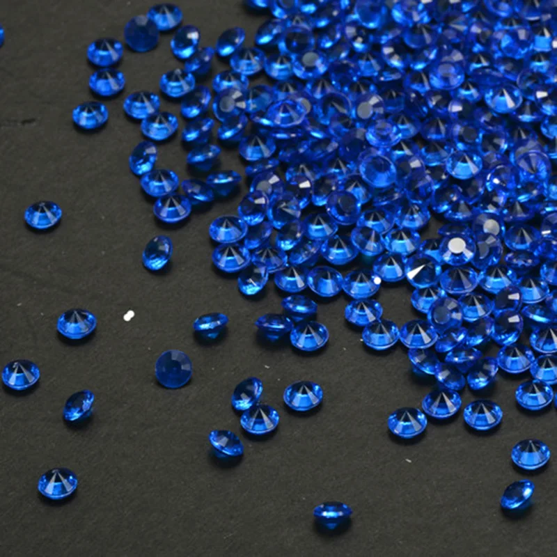 

5000pcs Mini Artificial Acrylic Diamonds Crafts Plastic Stone Fake Diamonds Clear Vase Filler Fish Tank Decoration Ornaments