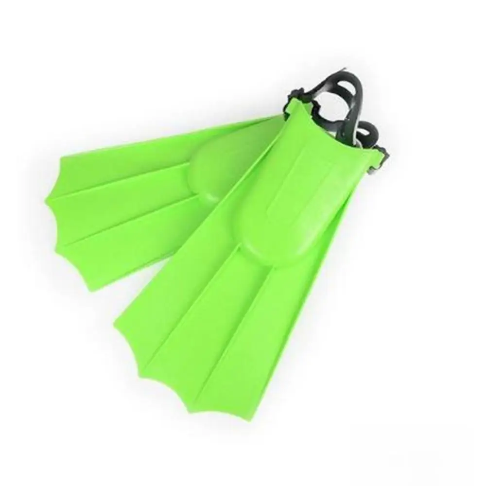 Универсальные Взрослые Унисекс Регулируемые Портативные ласты для плавания дайвинга Обучающие инструменты оборудование для дайвинга легкие ласты для взрослых - Цвет: Green