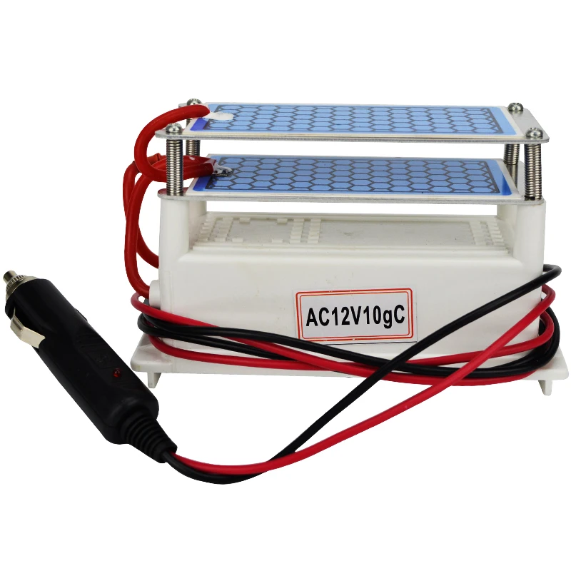 

Durable Air Purifier Ozone Generator AC12V 10g/h Ozonizer for Car Double Integrated Ceramic Plate Ozonator Air Filter Ozonizer