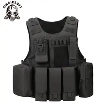 Профессиональный амфибия страйкбол тактические военные облегченная модульная система переноски снаряжения штурм многофунциональный жилет тактический жилет 5 цветов